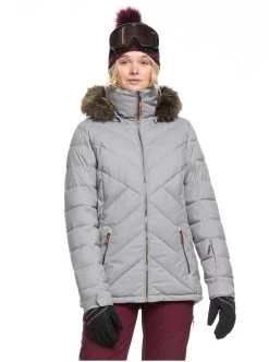 Roxy Quinn Women's Snow Jacket -Slope Chic Roxy Essentials erjtj03227 quinnjk w sjeh frt1