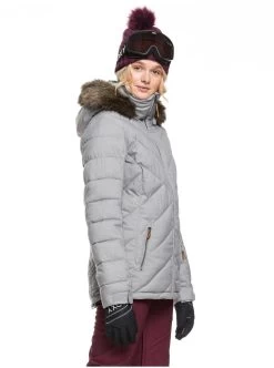 Roxy Quinn Women's Snow Jacket -Slope Chic Roxy Essentials erjtj03227 quinnjk w sjeh frt2