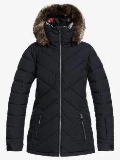 Roxy Quinn Snow Jacket 20 Roxy Quinn Snow Jacket -Slope Chic Roxy Essentials erjtj03272 quinnjk v kvj0 frt1