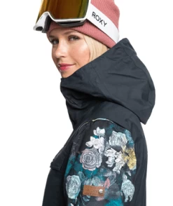 Roxy Cedar Women's Jacket -Slope Chic Roxy Essentials erjtj03276 roxy w kvj1 frt4