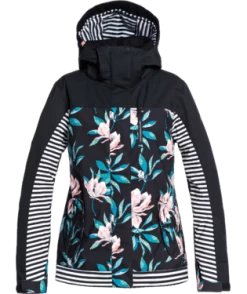 Roxy Jetty Block Jacket -Slope Chic Roxy Essentials erjtj03279 roxy v kvj7 frt1