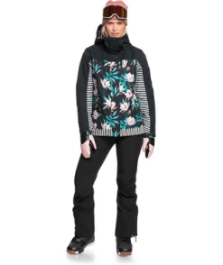 Roxy Jetty Block Jacket -Slope Chic Roxy Essentials erjtj03279 roxy w kvj7 frt9