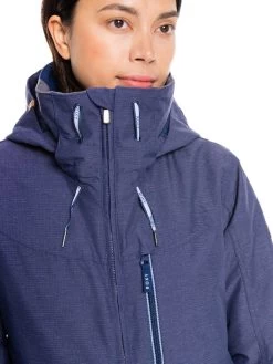 Roxy Pressence Parka Jacket -Slope Chic Roxy Essentials erjtj03316 roxy w bte0 frt5