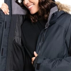 Roxy Meade Women's Jacket -Slope Chic Roxy Essentials erjtj03328 roxy w kvj0 frt4