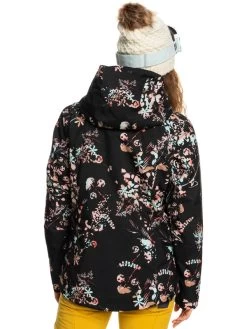 Roxy Jetty Women's Snow Jacket -Slope Chic Roxy Essentials erjtj03354 roxy w kvj5 bck1