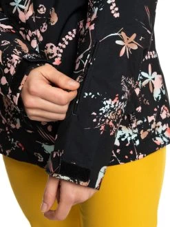 Roxy Jetty Women's Snow Jacket -Slope Chic Roxy Essentials erjtj03354 roxy w kvj5 frt5