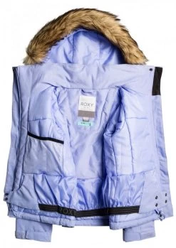 Roxy Girls Meade Insulated Jacket 2022-2023 -Slope Chic Roxy Essentials roxy girls meade insulated jacket 2022 2023 ski pro 592974425