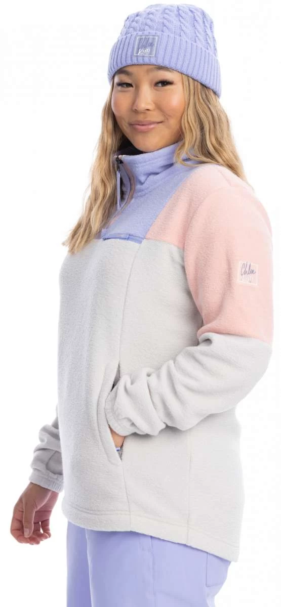Roxy Ladies Chloe Kim Zip Fleece Top 2022-2023 - Image 2