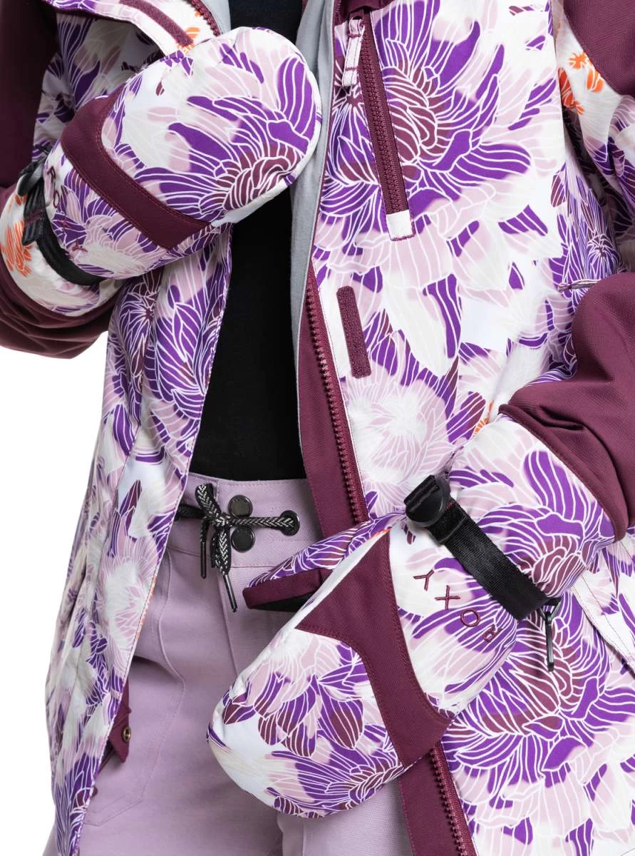 Roxy Ladies Jetty Mittens 2021-2022 3 Roxy Ladies Jetty Mittens 2021-2022 - Image 3