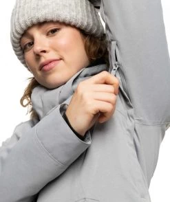 Roxy Ladies Meade Insulated Jacket 2022-2023 -Slope Chic Roxy Essentials roxy ladies meade insulated jacket 2022 2023 ski pro 363794489