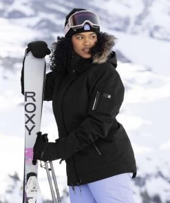 Roxy Ladies Meade Insulated Jacket 2022-2023 -Slope Chic Roxy Essentials roxy ladies meade insulated jacket 2022 2023 ski pro 445725555