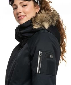 Roxy Ladies Meade Insulated Jacket 2022-2023 -Slope Chic Roxy Essentials roxy ladies meade insulated jacket 2022 2023 ski pro 759025181